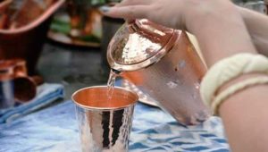 copper pot water