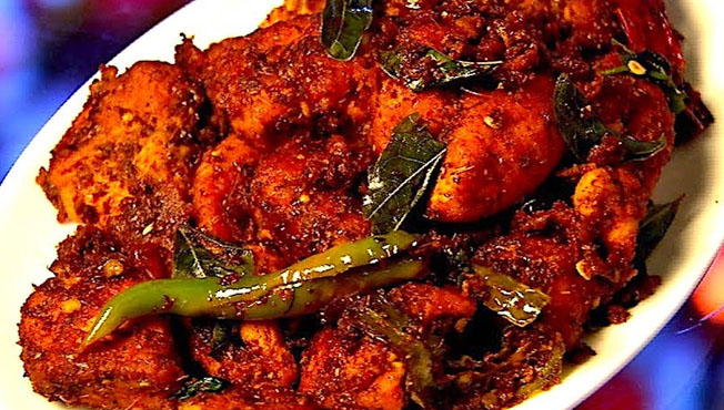 Andhra Recipe Chicken Fry