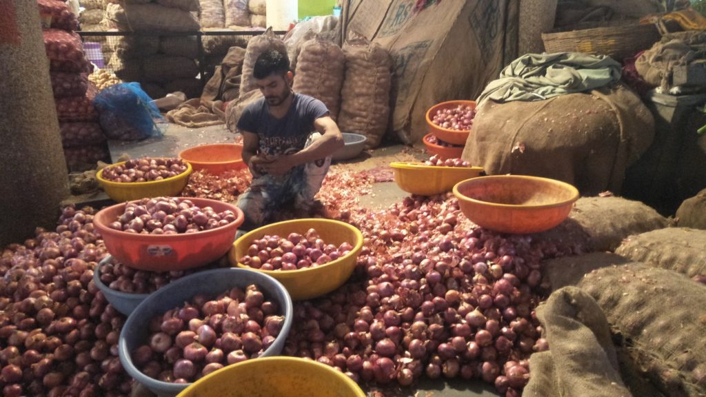 Onion, potato arrivals increased