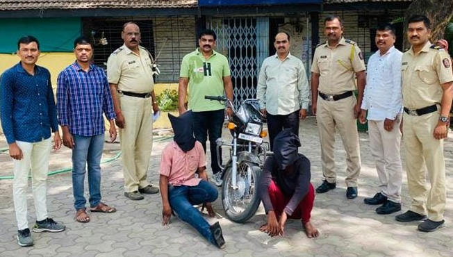 लासलगाव पोलिसांना मोटारसायकल चोर केले गजाआड,www.pudhari.news