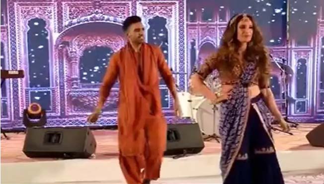 Deepak Chahar (Video) : बायकोच्या हट्टापुढे थिरकला चहर पण .....