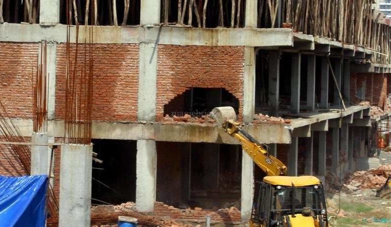 Karla patan illegal construction destroyed pimpri chinchwad