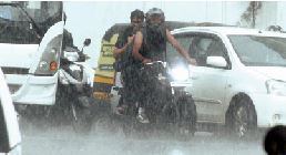 Heavy rain in bhosari pimpri chinchwad pune