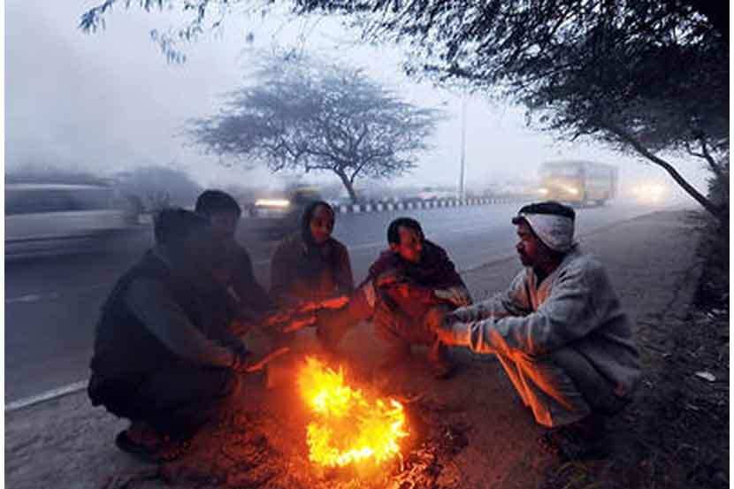 Low temperatures in Pune on monday