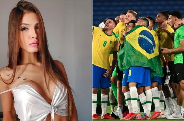 Daiane Tomazoni : ब्राझीलसाठी कायपण! संघाच्या प्रत्येक गोलनंतर ‘ही’ मॉडेल होणार टॉपलेस