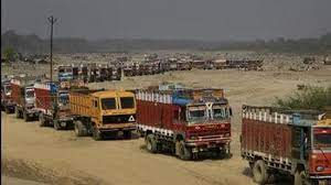 illegal transport of sand and ming increased in akole ahmednagar