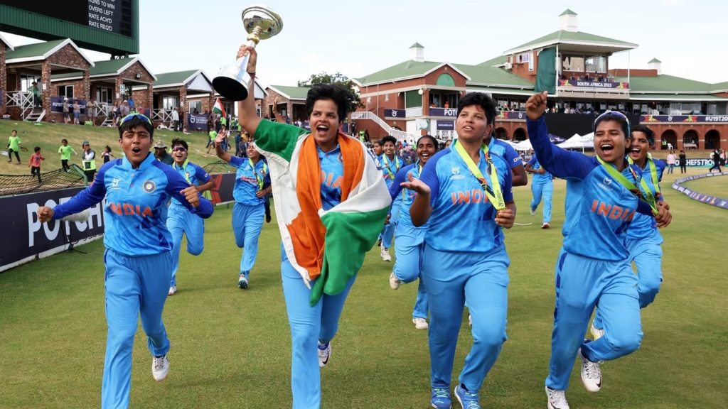 U-19 Team India: ‘जगज्जेत्या’ मुलींचा सचिन तेंडुलकरच्या हस्ते सत्कार