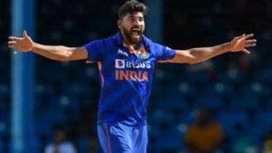 Mohammed Siraj : भारताला मोठा धक्का! विंडिजविरुद्धच्या वनडे मालिकेतून सिराज बाहेर