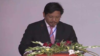 National People's Party chief Conrad Sangma