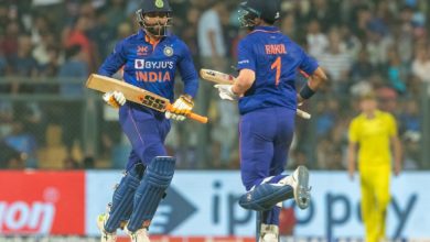 ind vs aus odi : टीम इंडियाचा सलग सातवा वनडे विजय, राहुल-जडेजाच्या शतकी भागिदारीने तारले