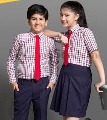 School uniform distributed on first day of school in pune
