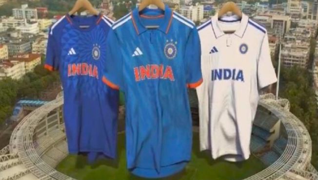 Team India New Jersey Video