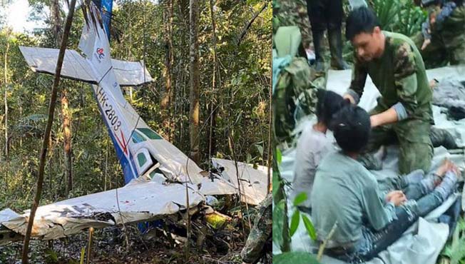 Amazon Jungle Plane Crash