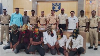 sangamner police arrests six people for theft from vidharbha ahmednagar