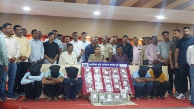 six people arrested by crime branch for robbery in baramati pune