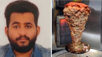 Death after eating shawarma