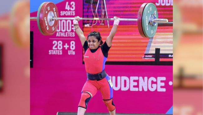 National Games : वेटलिफ्टिंग स्पर्धेत महाराष्ट्राला सुवर्णपदक! दिपाली गुरसालेची 45 किलो वजनगटात विक्रमी कामगिरी