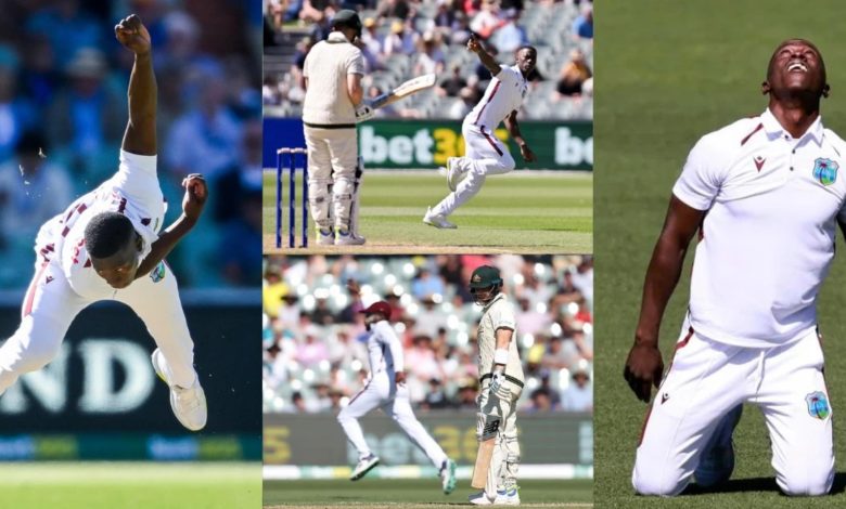 AUS vs WI Test : विंडिजच्या जोसेफने पदार्पणाच्या पहिल्याच चेंडूवर रचला इतिहास, 85 वर्षांपूर्वीच्या विक्रमाची केली बरोबरी