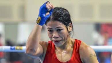 Indian boxer Mary Kom