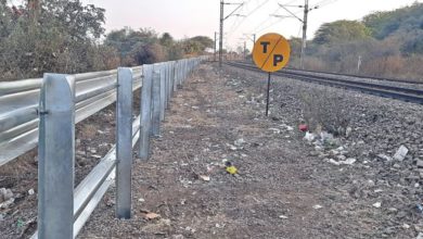 Railway railing pudhari.news
